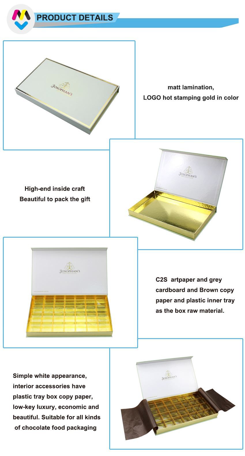 luxury chocolate packaging