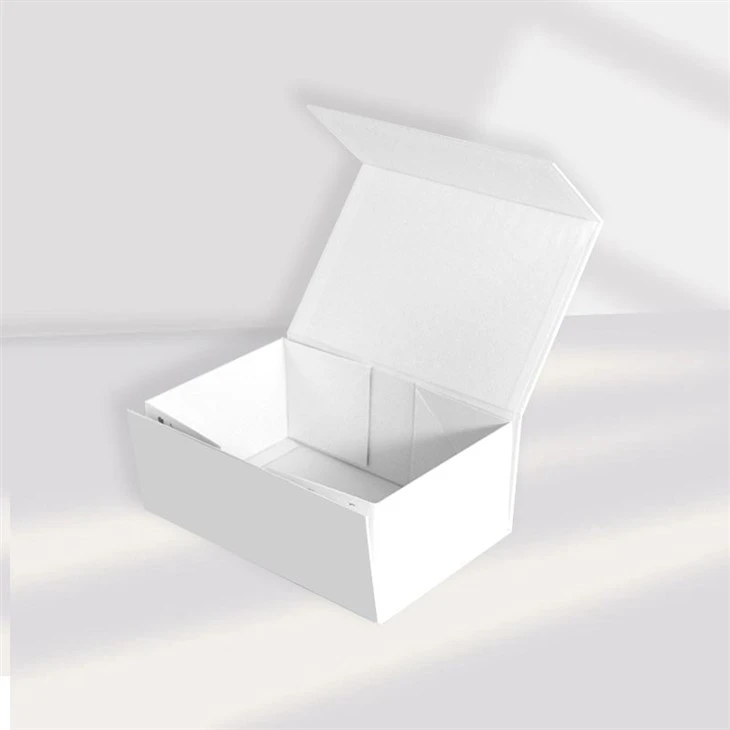 White Gift Box With Magnetic Closure